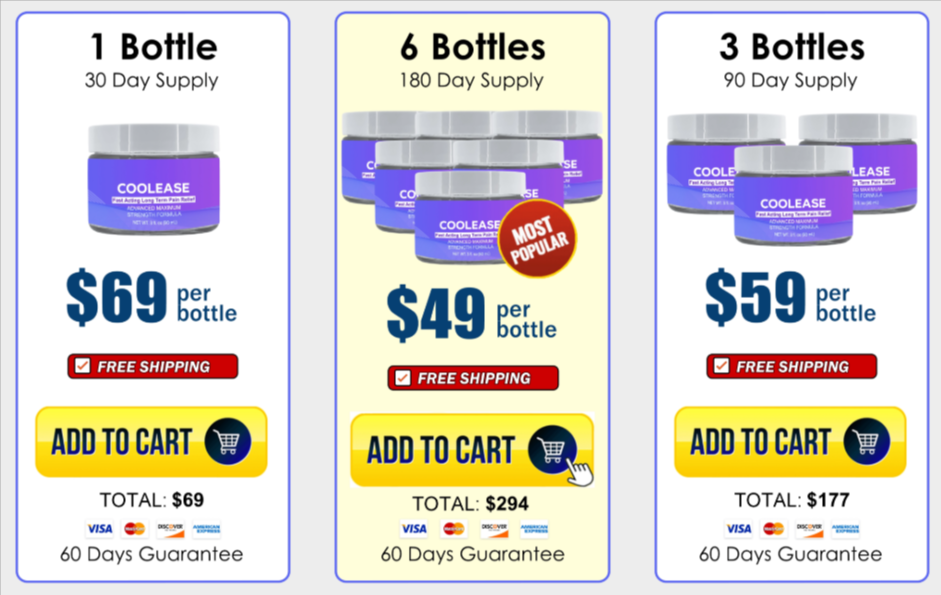 CoolEase Price Details