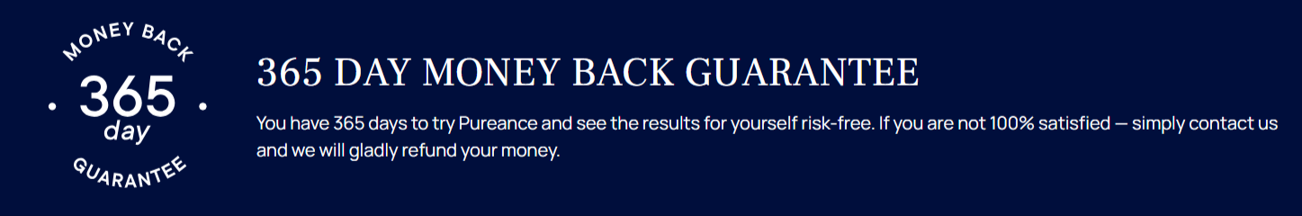 Pureance HydraLift Volumizing Shampoo Money Back Guarantee